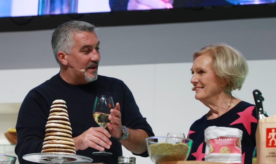  Paul and Mary have managed to stay friends despite going their separate ways after the Bake Off moved to Channel 4