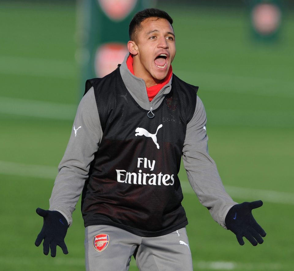 Alexis Sanchez has gone four games without a goal