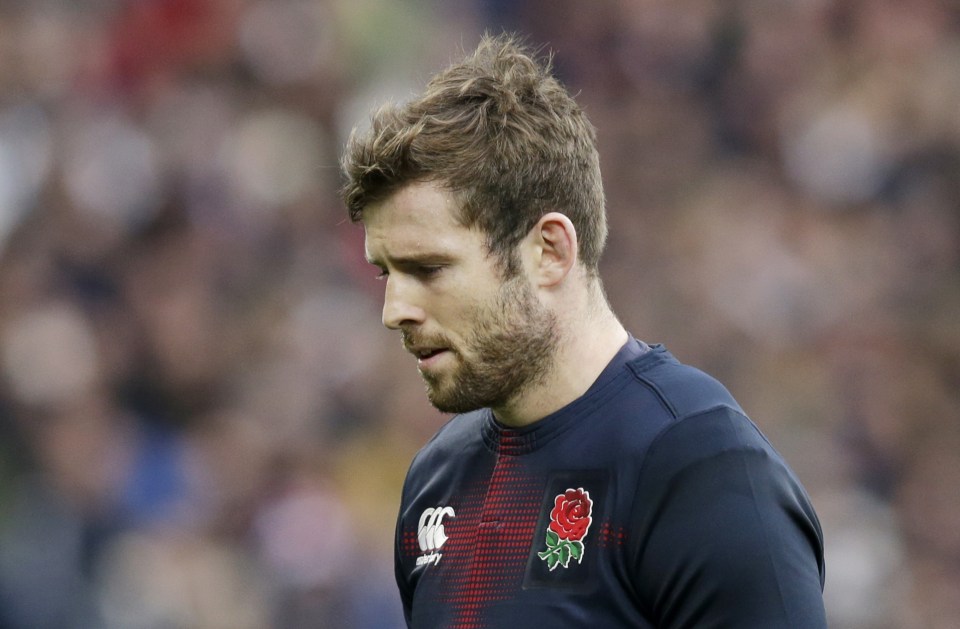  Elliot Daly was sent off early on for England in their win over Argentina