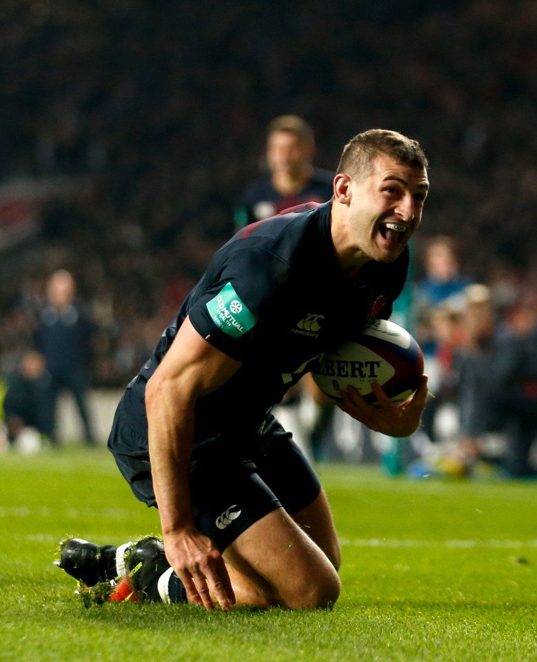  Jonny May helped himself to a fine try with 10 minutes left