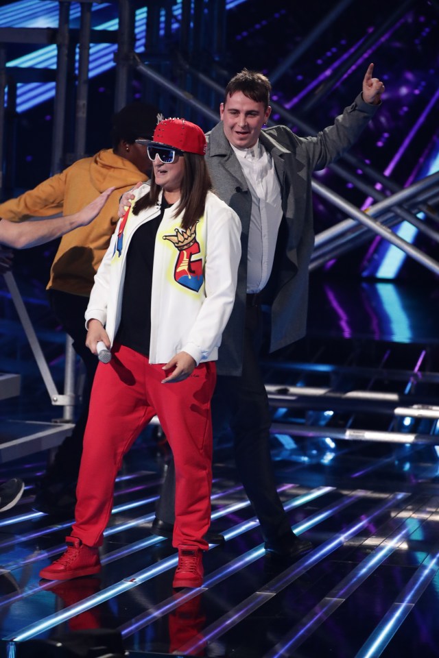  Serial prankster Daniel Jarvis was one of Honey G's stage invaders during one of Thw X Factor live shows