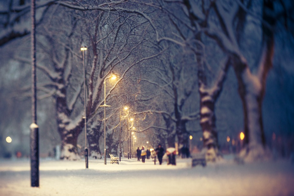  The Met Office has said there is a chance snow could fall in the UK on Christmas Day