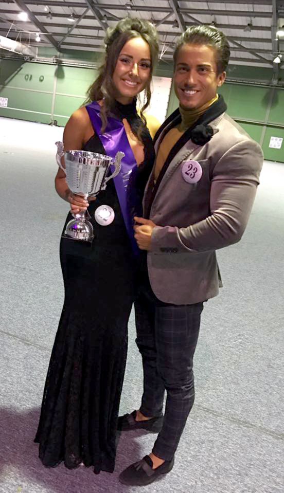 Recently the gorgeous duo, who work out seven days a week, fake tan, whiten their teeth and shape their eyebrows together, entered a the Mr and Mrs Event and came the top two positions