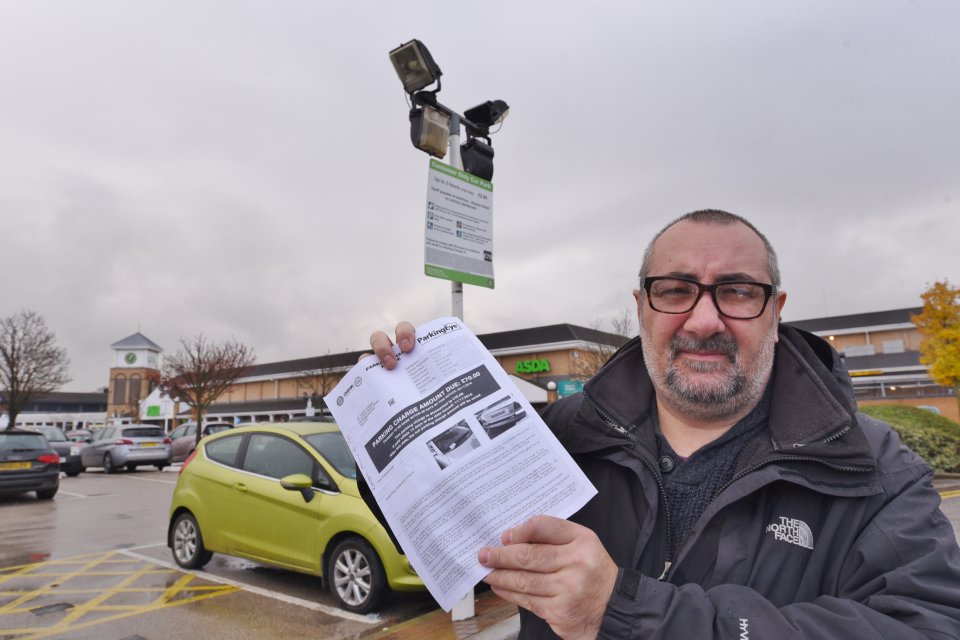  Terry Harris has declared his parking ticket and all other issued illegal