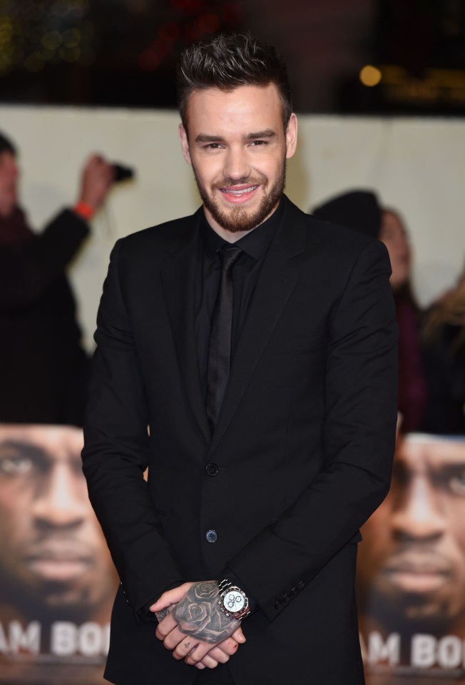  Liam Payne walked the red carpet alone at the I Am Bolt premiere tonight