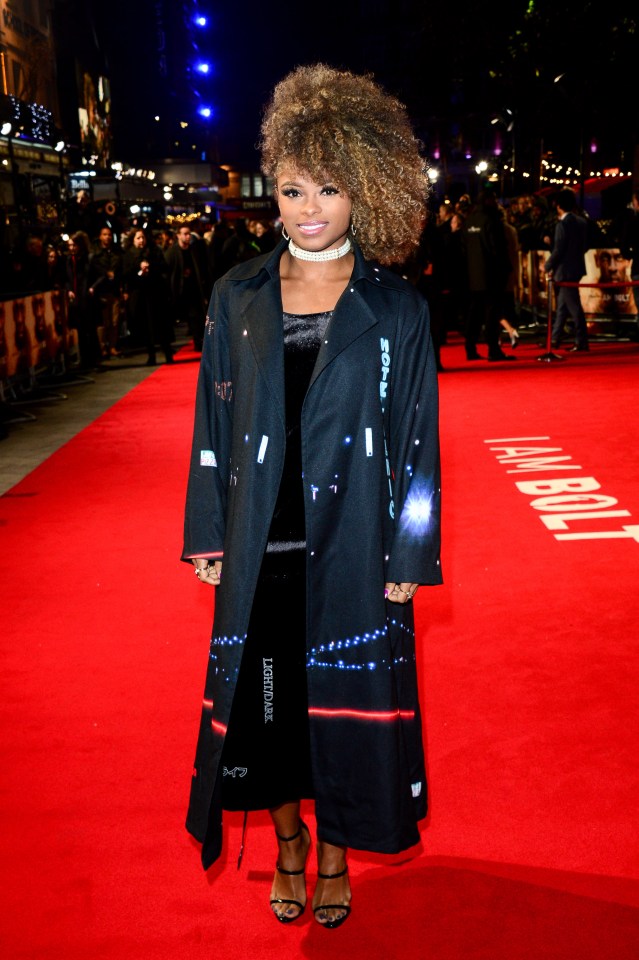  Fleur East showcased her signature quirky style