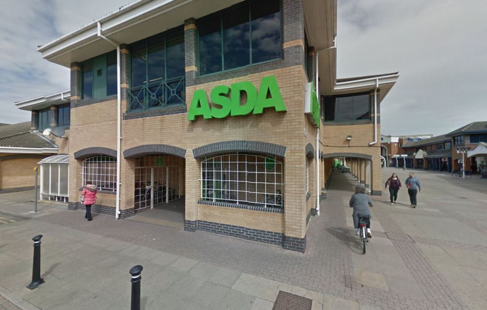  The Asda supermarket allegedly doesn't have planning permission for its parking signs