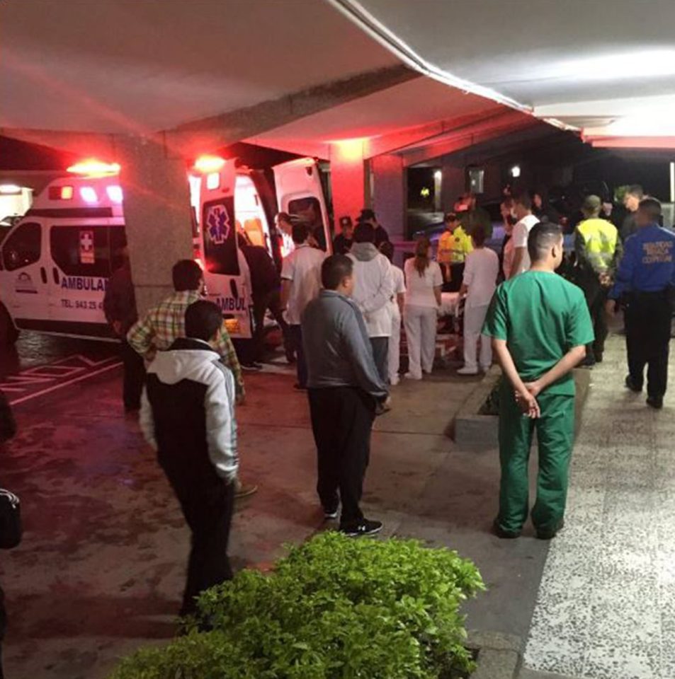  The first victim arrives at hospital after only six survivors were pulled from the crash