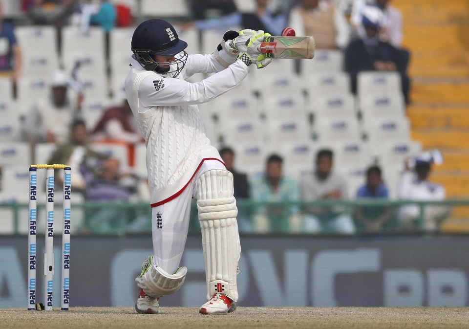  Brave Haseeb Hameed has been forced home with a severe finger injury