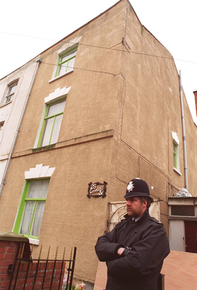  25 Cromwell Street was home to notorious killers Fred and Rose West