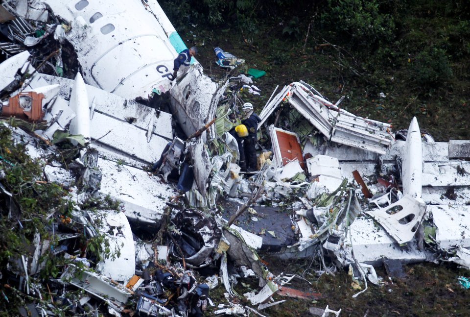  71 people have now been confirmed dead in the Colombia plane tragedy