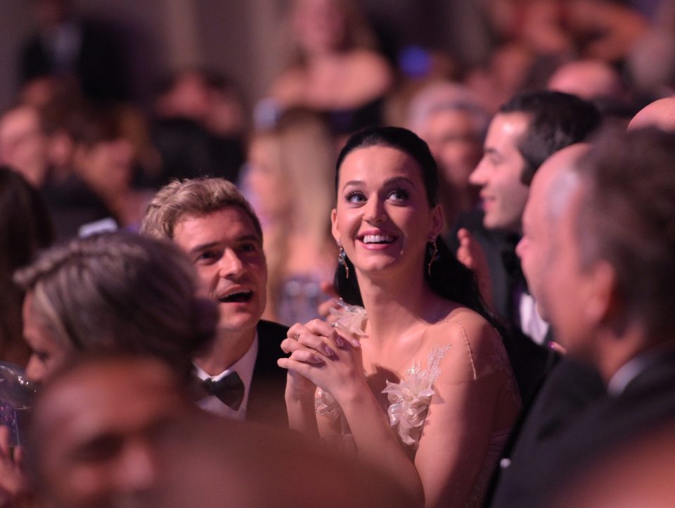 Katy was supported by Orlando at the fundraising event