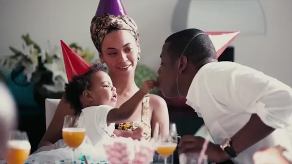  Sweet moments with the couple and their daughter Blue Ivy were also captured