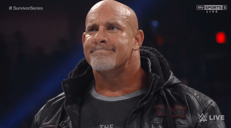  Goldberg will wrestle his first match for twelve years at Survivor Series