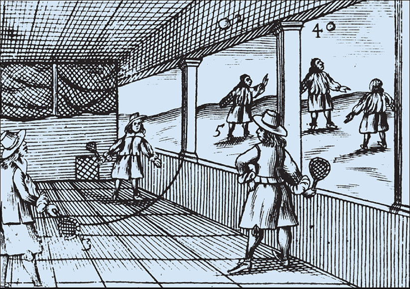  It is generally thought that the 15th Century Burgundian (French) and Italian courts served as models for the early real tennis courts of Europe.