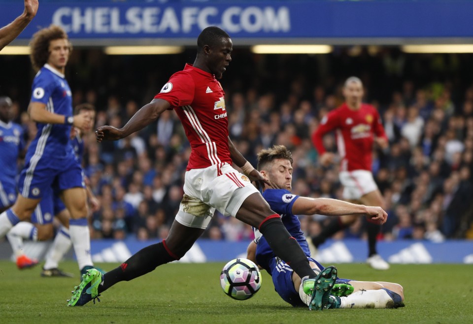 Eric Bailly is on course to return from injury for United before the New Year