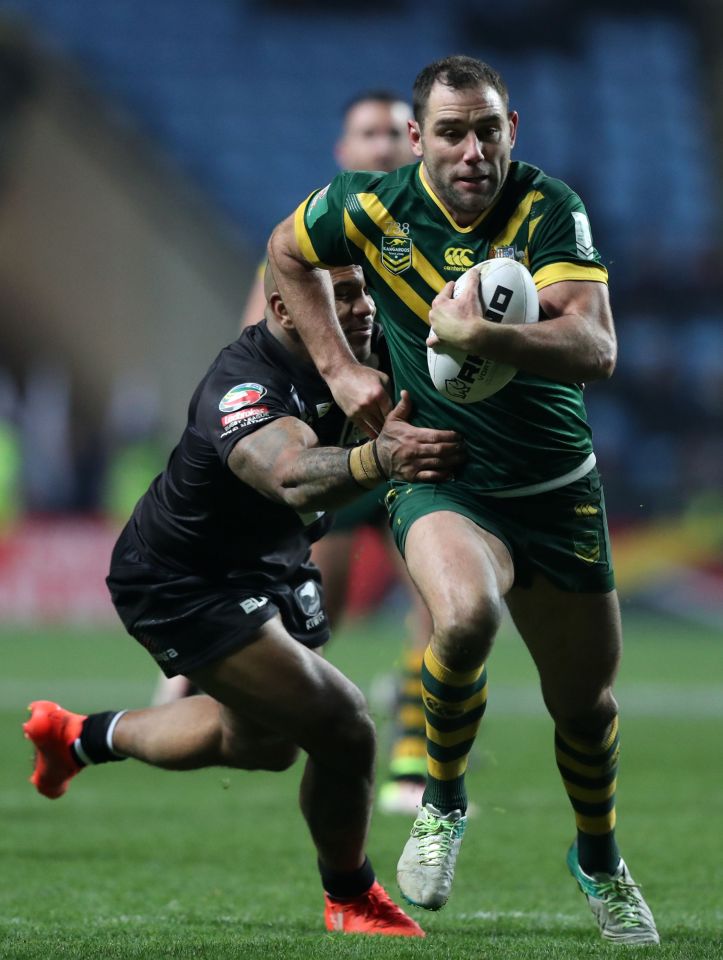  Cameron Smith and Billy Slater are set to feature for Melbourne against Leeds