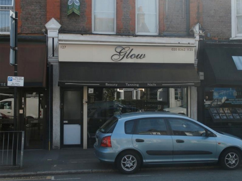  Bettles set up the camera after booking himself into the Glow tanning salon in Enfield Chase, north London