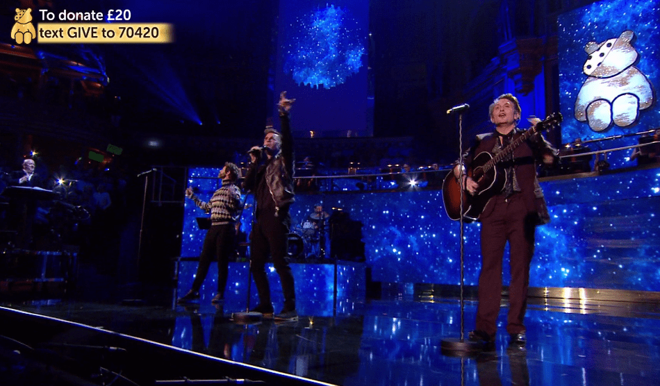  Take That performed two songs