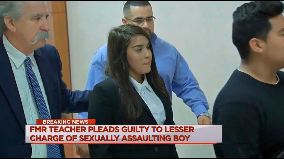 Teacher who got pregnant by 13-year-old had sex on 'daily basis' found guilty 