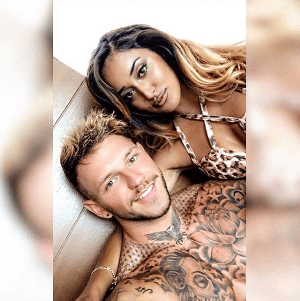  Zahida met Sean Pratt while filming Ex on the Beach over the summer and they're now a couple