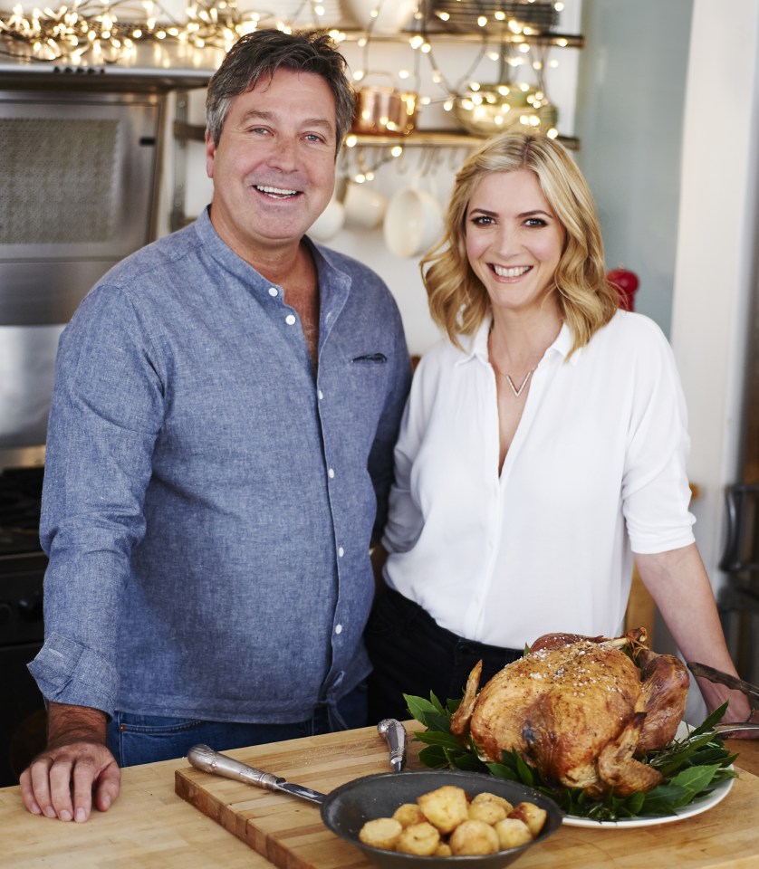  John Torode and Lisa Faulkner share their top tips for a stress-free, super-tasty Christmas dinner