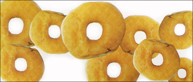  The doughnut, which was patented in 1872