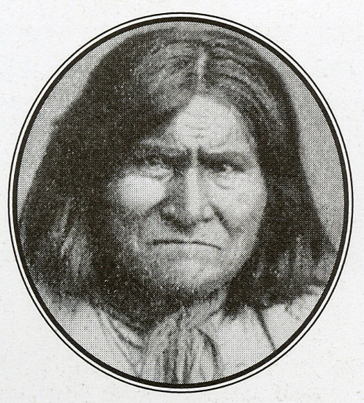  1909 saw the death of Geronimo, the famous Indian chief