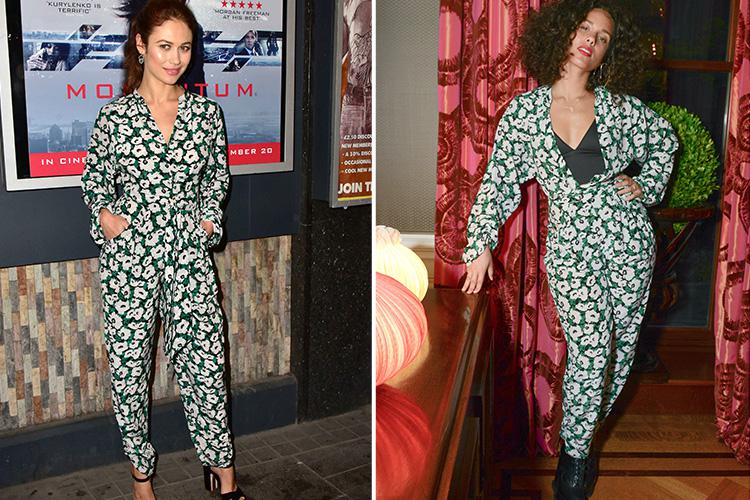  Olga Kurylenko and Alicia Keys went for this bold Stella McCartney jumpsuit