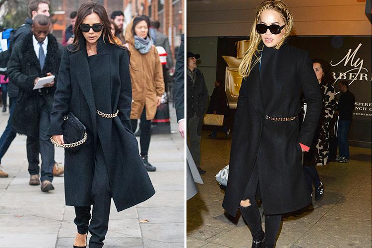  Victoria Beckham and Rita Ora both wore this look, which was Victoria's own