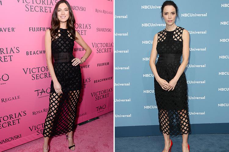  Jacquelyn Jablonski wore this Sophie Theallet look to the Victoria's Secret show last year, and Abigail Spencer rocked it in May