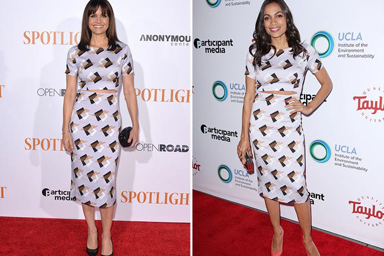  Rosario Dawson and Carla Gugino went for thus Suno dress