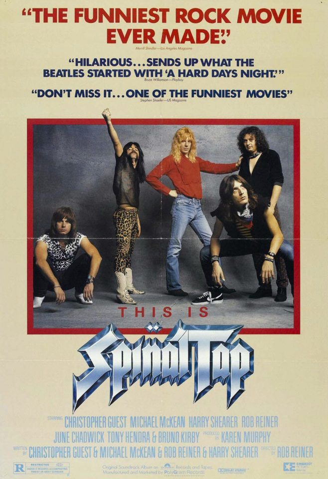  The success of This Is Spinal Tap sparked a frenzy around the fictional heavy metal group