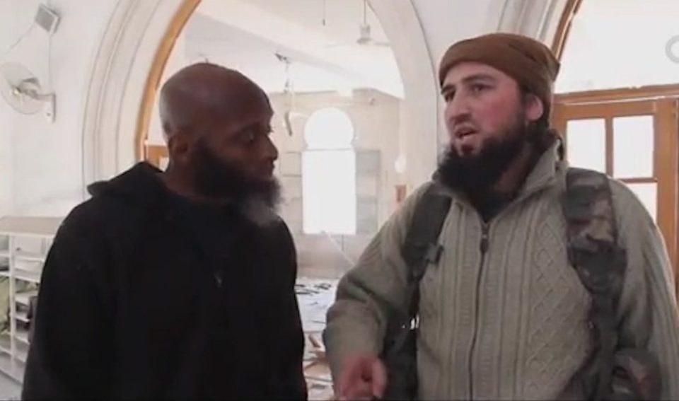  Abu Al-Abd, right, commander of the rebel forces in eastern Aleppo, has vowed to fight on