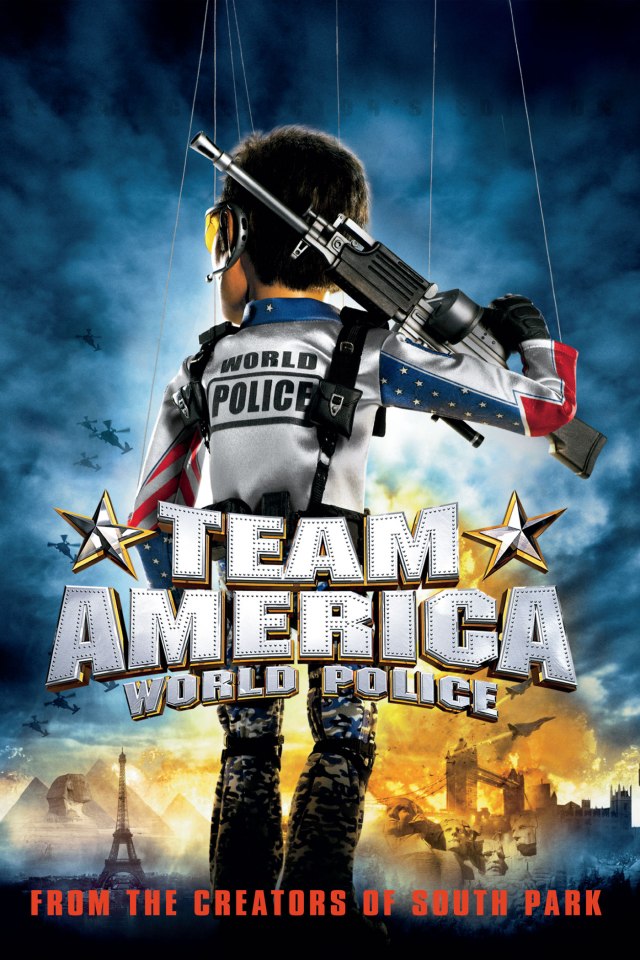  Team America was brought to our screens from the makers of South Park