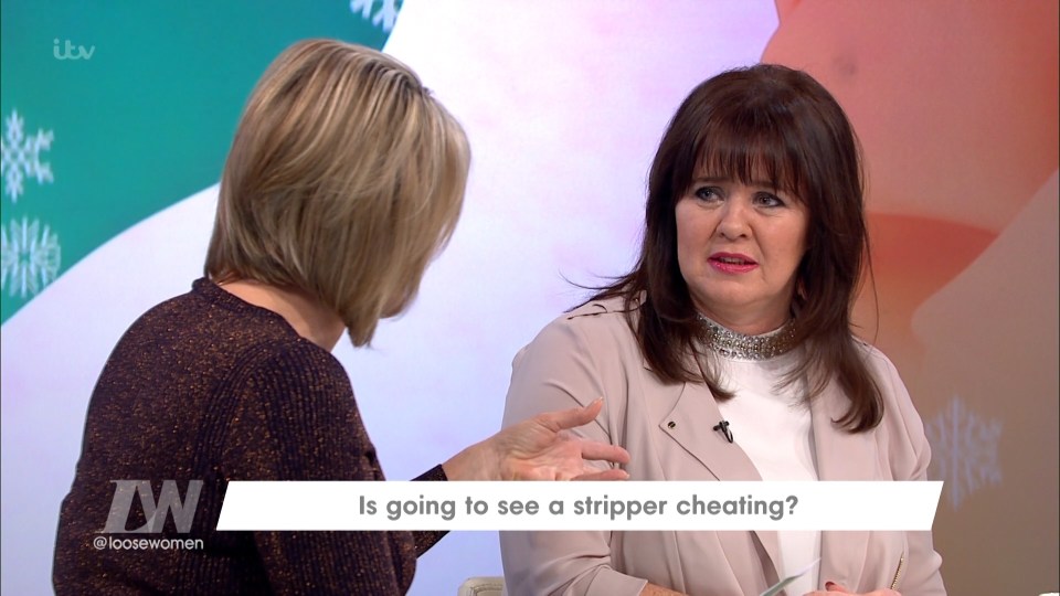  Coleen frequently talks about her relationship on the ITV show