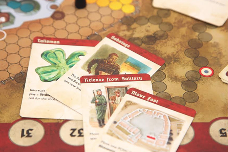  The new version of the board game has new art and a 32-page history book