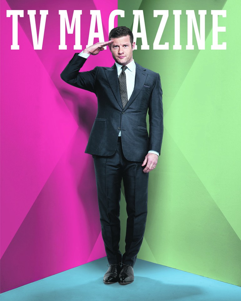  Dermot is TV Magazine's cover star this week