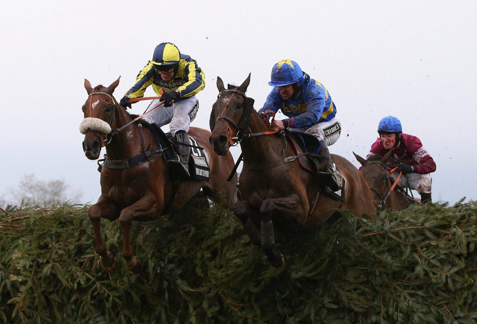  The Last Samuri (left) finished second in the Grand National last year