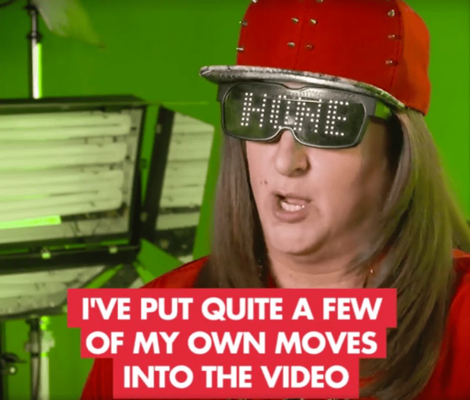  Honey G also DANCES in the video