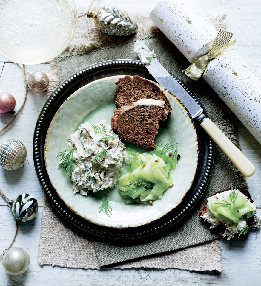  Lisa's smoked mackerel pate is a light and refreshing starter before the main