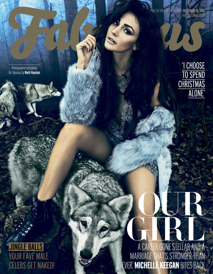  Michelle Keegan doesn't beat around the bush in her exclusive interview with Fabulous - out December 18