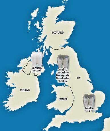  Liverpool, Manchester and London showed the worst dentist attendance rates, while Northern Ireland boasted the best