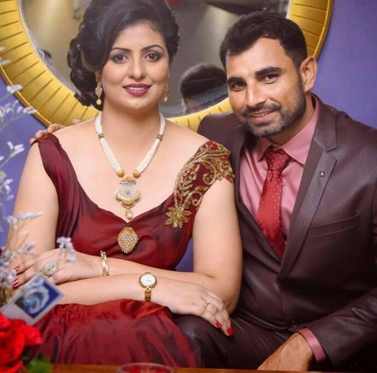  'Beautiful moments': Mohammed Shami was criticised after he posted this picture of himself with his wife