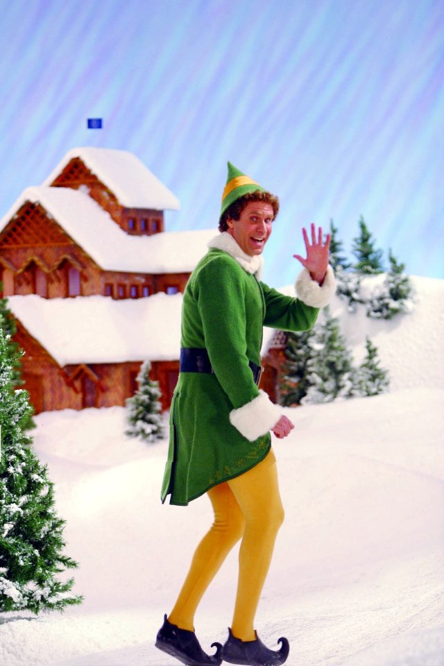 The film is a Christmas staple- but the studio hasn't given British TV the rights to Elf this year