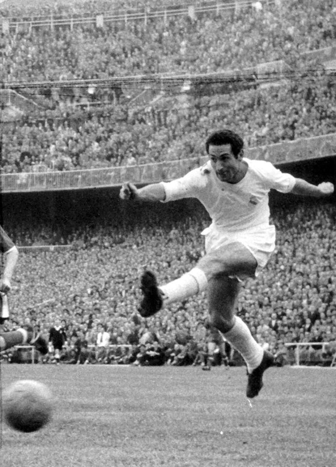 Paco Gento comes in level-fifth on the list of all-time El Clasico scorers