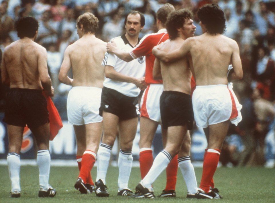 West Germany beat Austria 1-0 in their final 1982 World Cup group match to ensure both teams went through