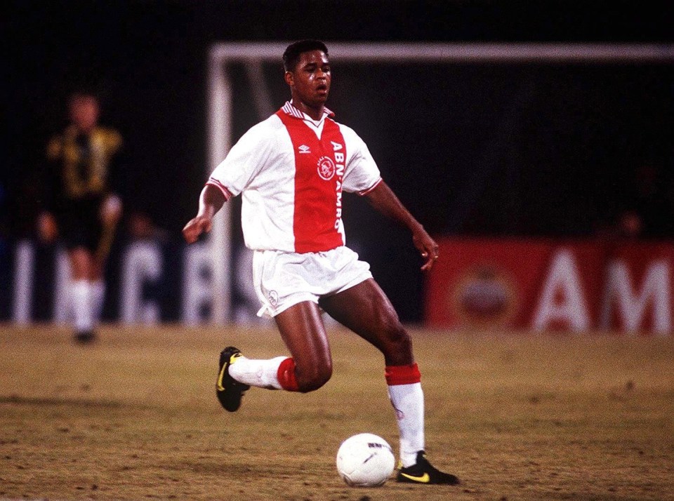  Patrick Kluivert in his Ajax days