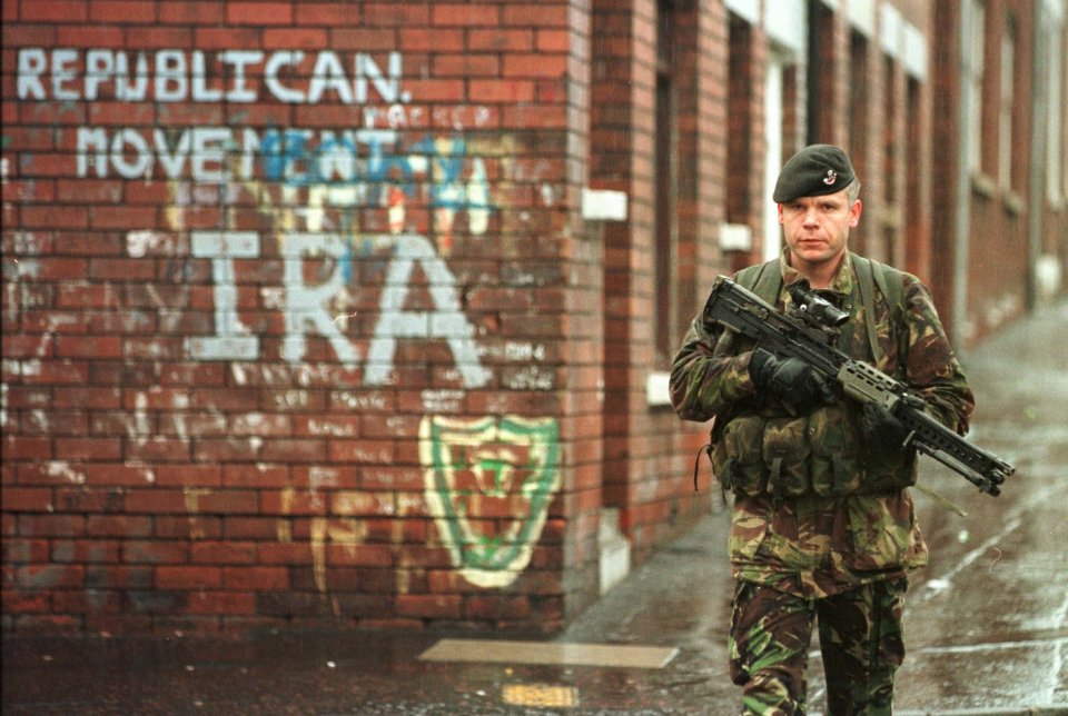 Members of the IRA were pardoned but troops are being investigated 30 years later