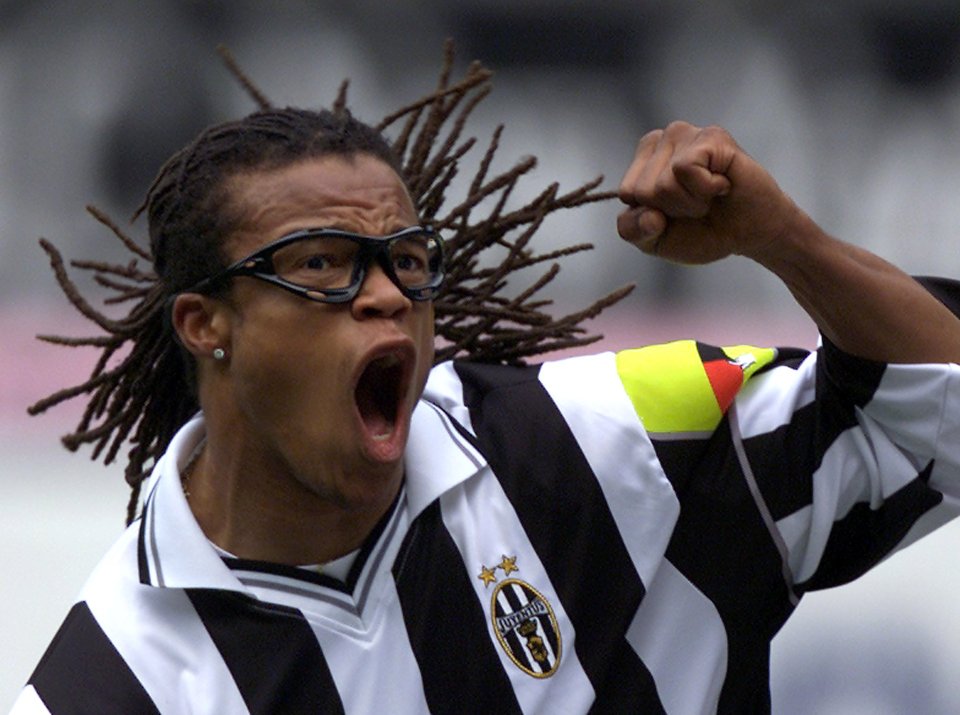  Edgar Davids kept Thierry Henry in line as a youngster at Juventus